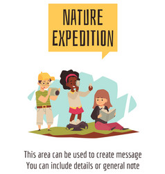 Explorer Nature Kids Club On Expedition