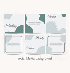 Social Media Story Post Feed Template Background