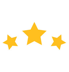 Star Rating Flat Icon Image