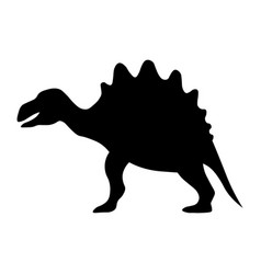 Dinosaur Black Icon On White Background