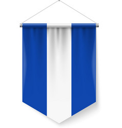 Pennant Flag Of El Salvador