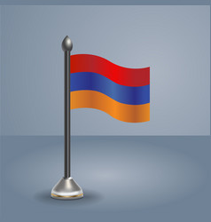 State Table Flag Of Armenia