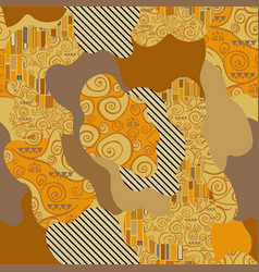 Seamless Pattern Abstract Klimt