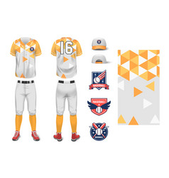 Baseball Uniform Realistic Mockup