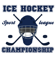 Hockey Sport Game Graphic Design