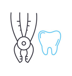 Tool Extraction Line Icon Outline Symbol