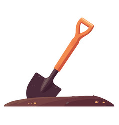 Shovel On The Dirt