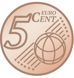 Five Euro Cent Coin