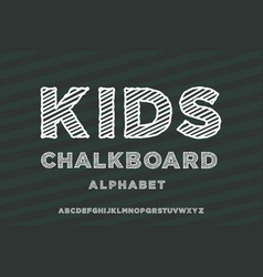 Kids Chalkboard Alphabet