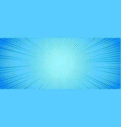 Light Blue Radial Dotted Comic Background Speed