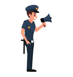 Policeman Megaphone