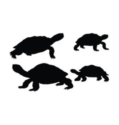 Turtle Silhouette Bundle Wild Standing