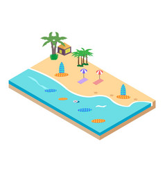 25d Sandy Beach Concept Sandy Beach