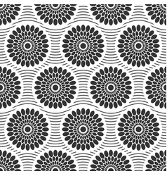 Seamless African Fashion Pattern With Circles