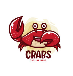 Red Crab Logo Design