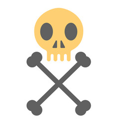 Pirate Skull Skeleton Vertical