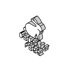 Cruelty Free Isometric Icon