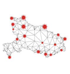 Polygonal 2d Mesh Hubei Province Map