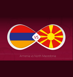 Armenia Vs North Macedonia In Football