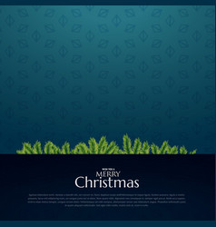 Merry Christmas Festival Greeting With Text Space