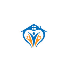 Family House Care Logo Design