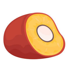 Palm Oil Food Icon Cartoon Fruit Tree