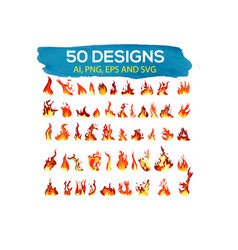 Fire Bundle Svg - Cliparts