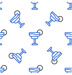 Line Cocktail And Alcohol Drink Icon Isolated