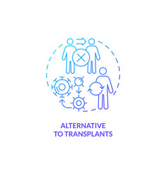 Thin Line Gradient Alternative To Transplants