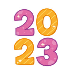 2023 Year Numbers Icon