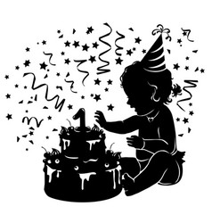 Happy Birthday Silhouette Vector Images (over 10,000)