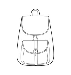 Adventure Backpack Silhouette Bag Fashion