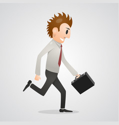 Office Man Running