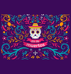 Dia De Muertos Background Design