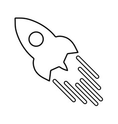 Fast Launch Launch Outline Icon Line Art