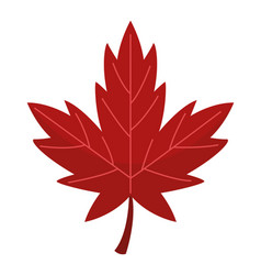 Red Canadian Leaf