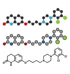 Aripiprazole Antipsychotic Drug Molecule