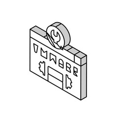 Vmware Data Recovery Isometric Icon