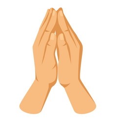 Christian Of Hands Folded In Prayer