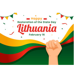 Lithuania Restoration Of The State Day On 16