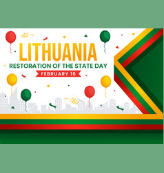 Lithuania Restoration Of The State Day On 16