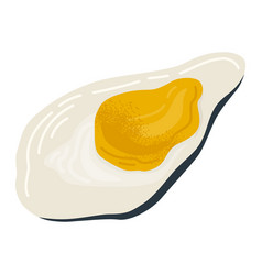 Cartoon Oyster With A Golden Pearl Marine Life