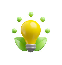 Eco Energy 3d Icon