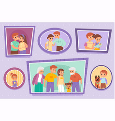 Family Photos Pictures On Wall Individual