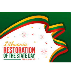 Lithuania Restoration Of The State Day On 16