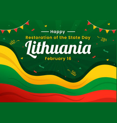 Lithuania Restoration Of The State Day On 16