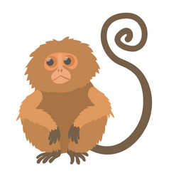 Rhinopithecus Icon Cartoon Style