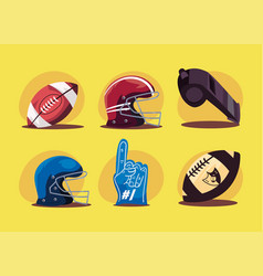 Six Superbowl Icons