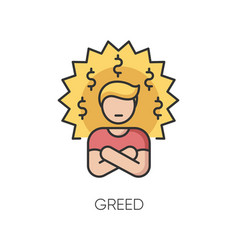 Greed Rgb Color Icon