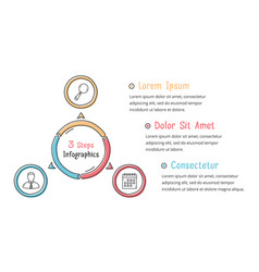 Doodle Circle Diagram With Three Elements